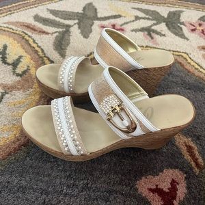 Onex Wedge Cocktail Shoes (size 8)
